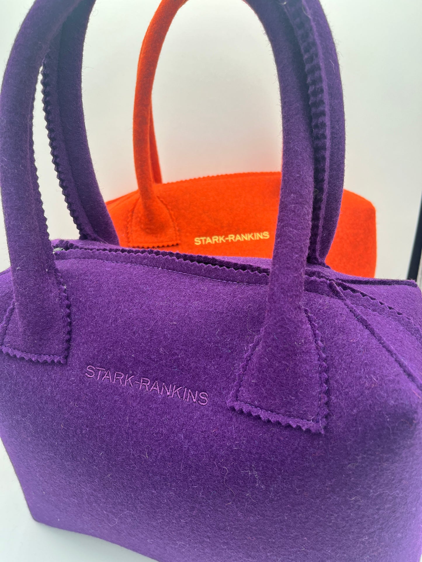 Luxury Aubergine Handbag