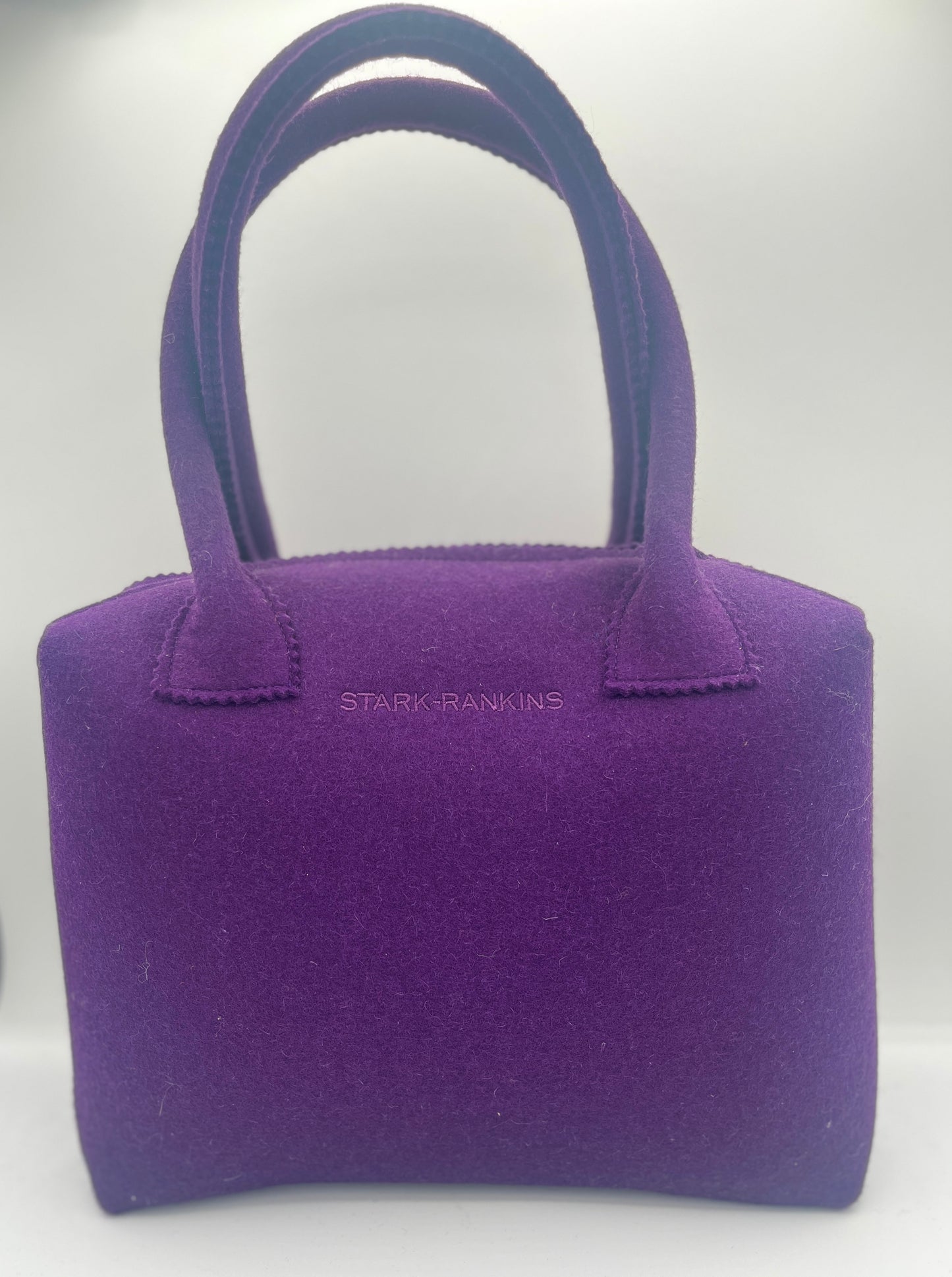 Luxury Aubergine Handbag